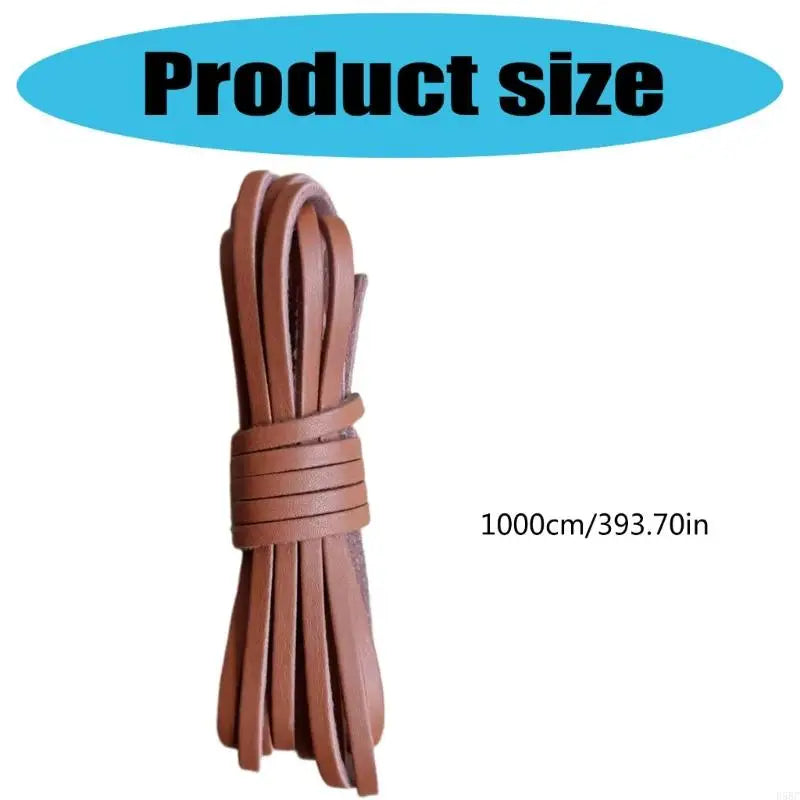 10 93yard Flat Leather String Shoe Laces Jewelry Making