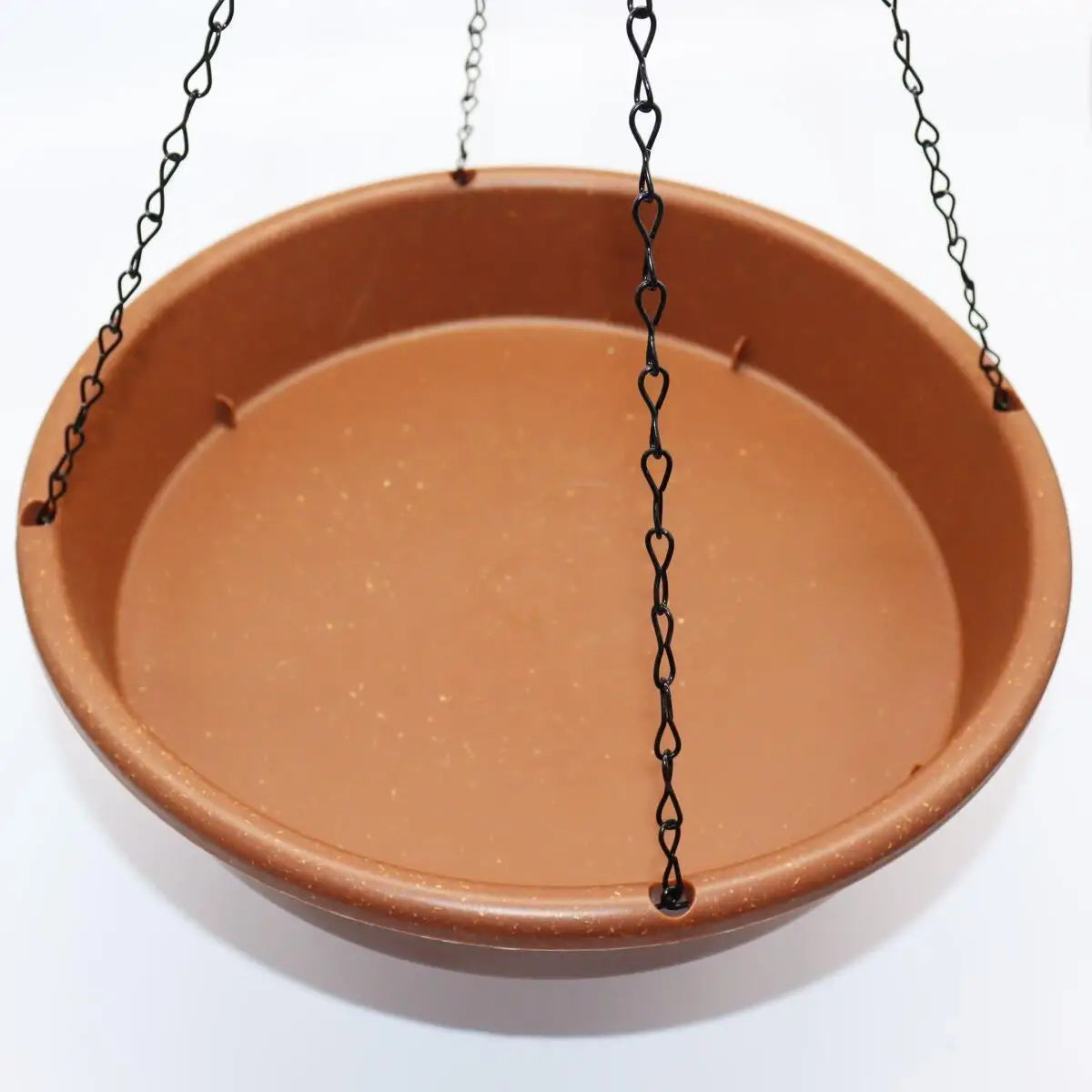 Outdoor Hanging Bird Feeder Bath Tray Plastic Water Drinker Garden
