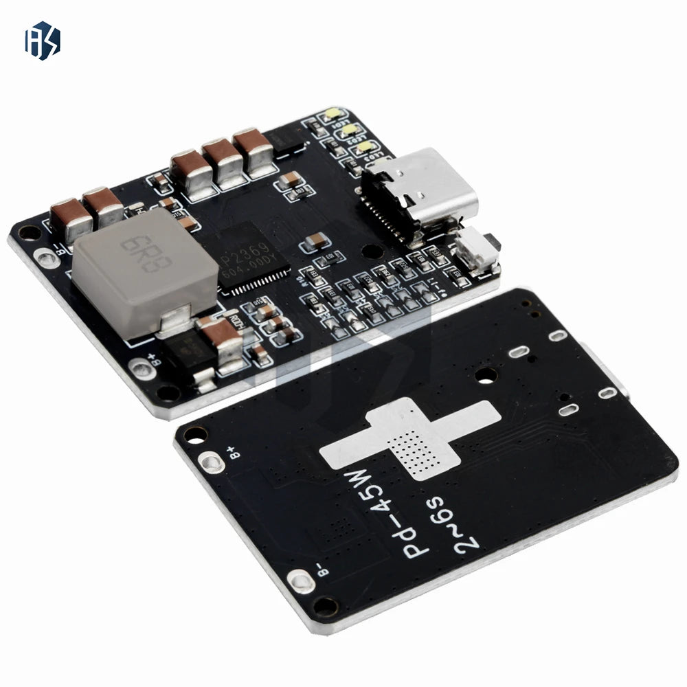 IP2369 45W Battery Management System (BMS) - 2S-6S Charge-Discharge Module, Li-ion/LiFePO4 Compatible for Drones & Power Banks Zpaxo
