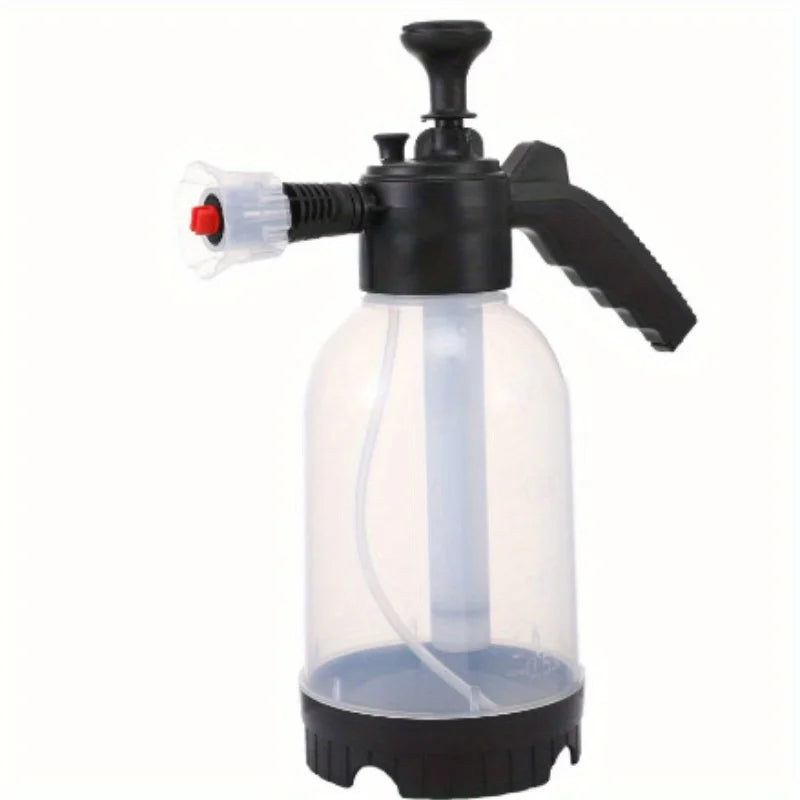 Hand Pump Foam Sprayer Snow Cannon Gun Pressure Relief Valve Car Wash Zpaxo WHITE