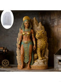 Egypt Lady Statue Silicone Molds Making Soap Home Decoration