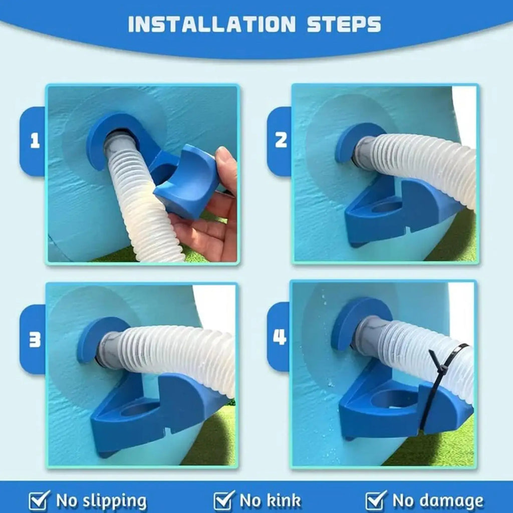 Pool Pipe Holder Non-slip Tube Hanger Leak-proof Support Stand