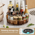 CM360 Rotating Seasoning Storage Rack Kitchen Spice Non-slip Cabinet