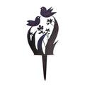 Wrought Iron Flower Decoration Ground Inserts Decorative Yard Sign