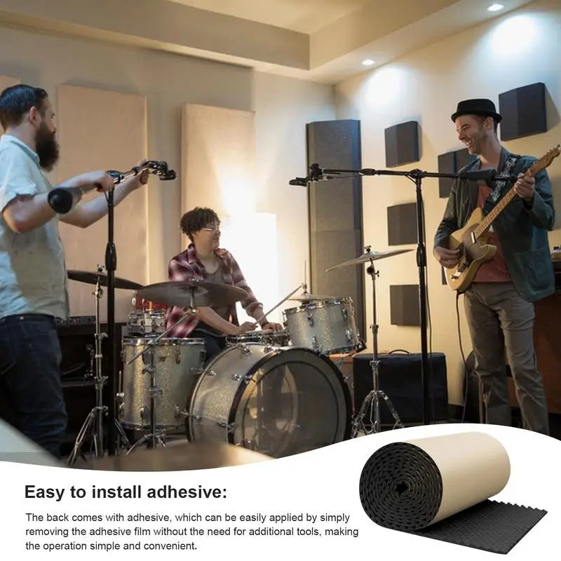 Self-adhesive Car Sound Insulation Cotton Absorbing Ktv Wall Indoor