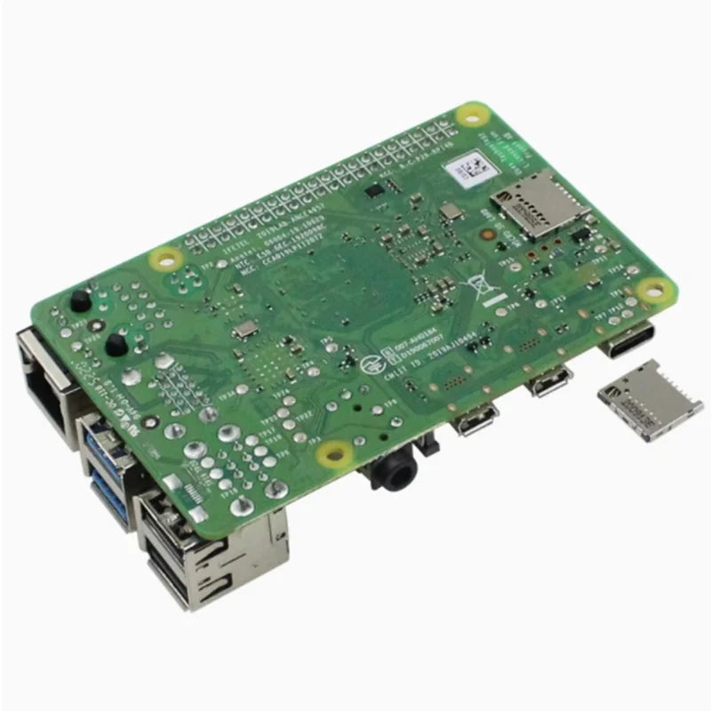 Raspberry Pi MicroSD Card Connector, Card Slot, Plug-in TF Card Holder, Storage Holder, Push-Pull SD Card Holder Zpaxo