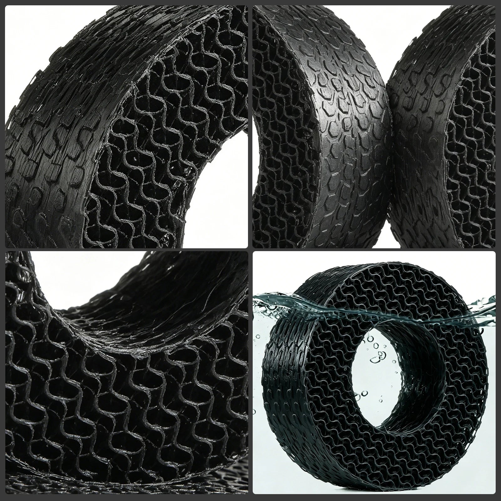 1 9-Inch 3D Printing TPU Tire Filler Lightweight Shock Absorber
