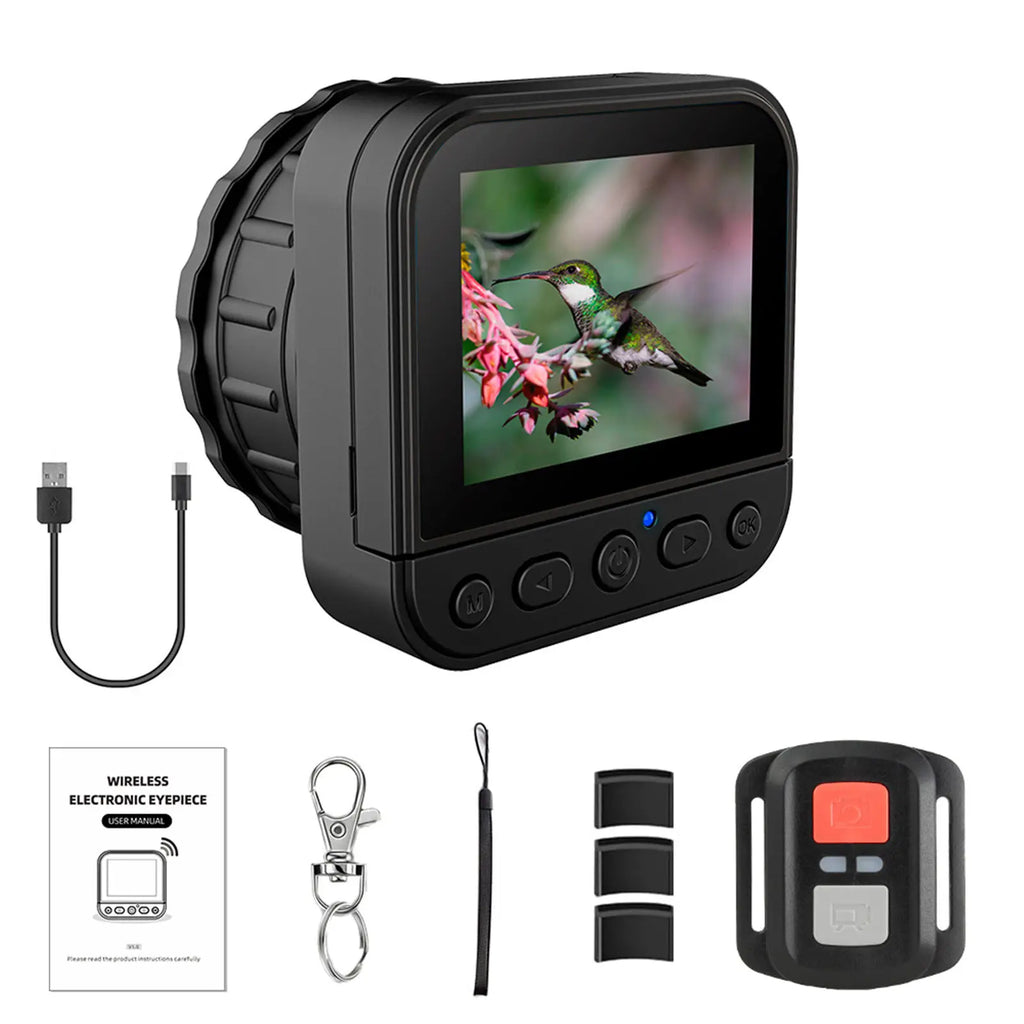 Wifi Telescope Eyepiece Camera 64MP 4K Digital Electronic Screen