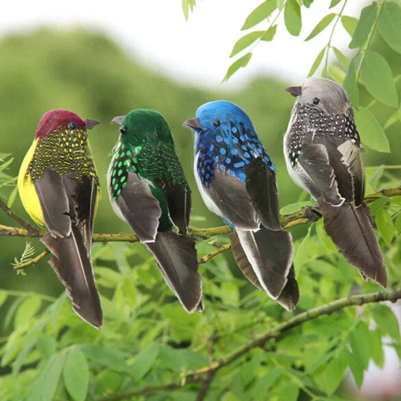 Wedding Garden decoration.ornament Mini fake birds artificial foam doves Zpaxo