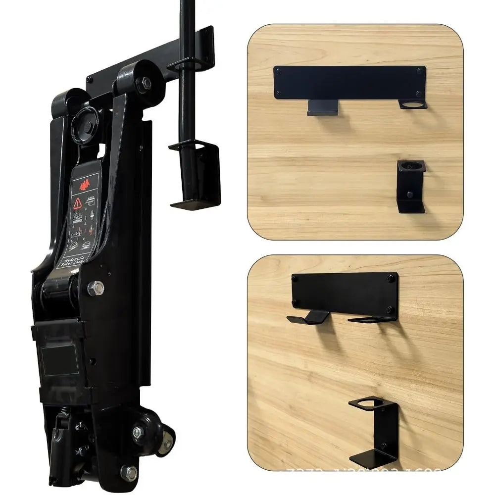Heavy Duty Jack Hook Wall-mounted Universal Jack Holder Precision-machined Anti Rust Wall Storage Rack Garage Organizers Zpaxo