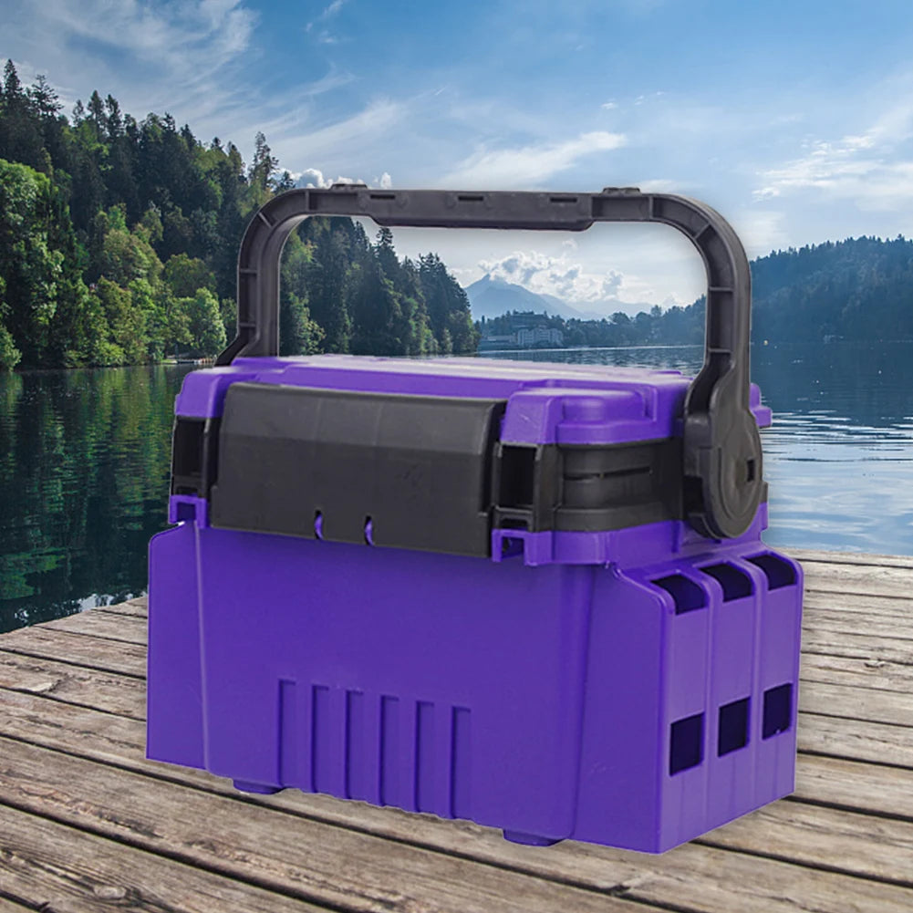 Double-layer Fish Controller Storage Box Thicken Fishing Tools