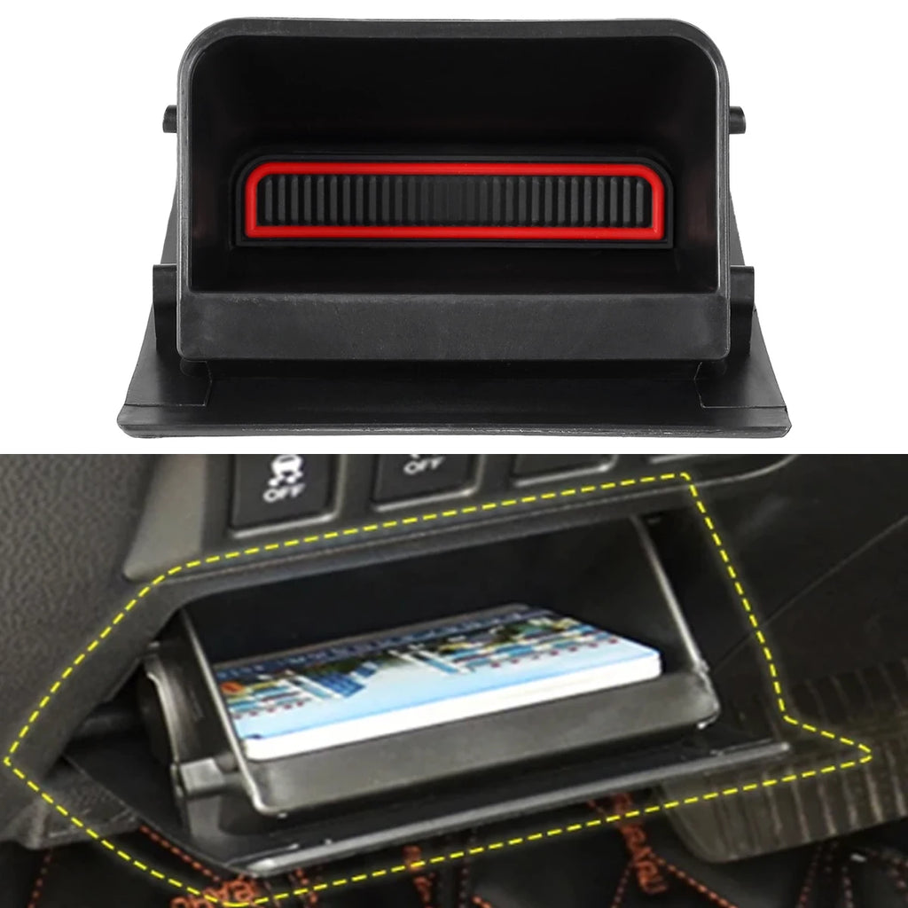 New Car Fuse Storage Tray Holder Box Card Coin For Subaru Outback Compatible with XV Crosstrek Forester Outback Legacy Impreza Zpaxo