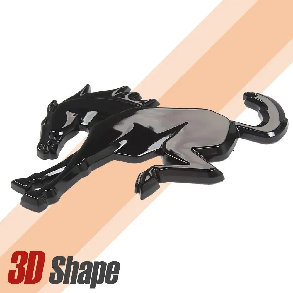 3D Black ABS Emblem Decal for Ford Bronco Sport 2020–2023