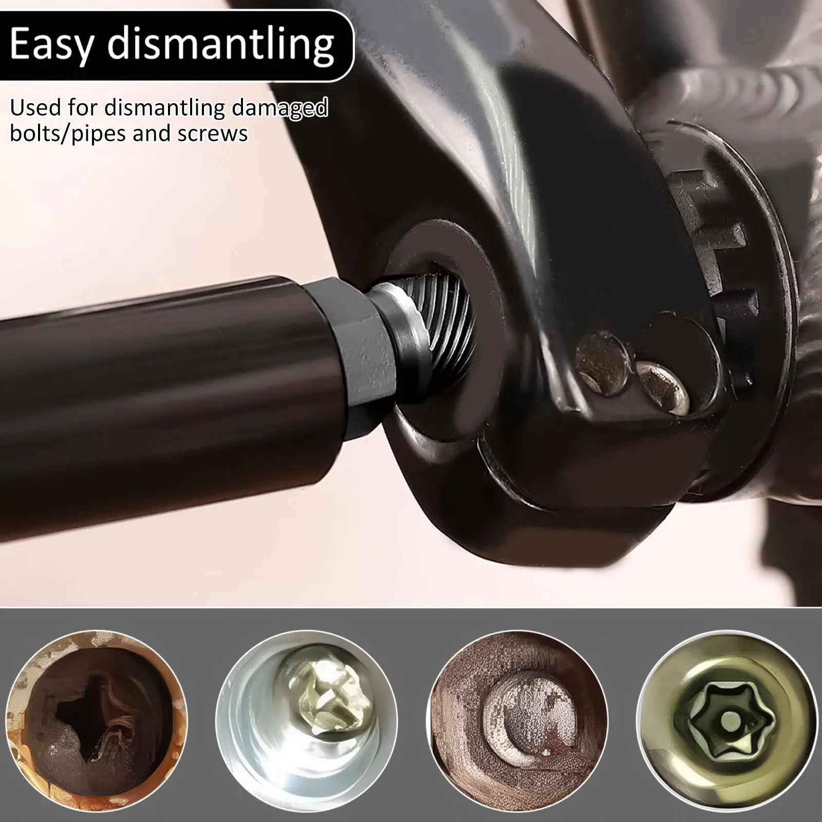 10/20Pcs Multi Spline Screw Extractor Set Alloy Steel Damaged Bolt Removal Tool Easy Out Rusted Bolt Removal for 1/8-13/32Inch Zpaxo
