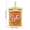 Sliding Pizza Shovel Dough Tray Board Paddle Home Kitchen Oven Baking