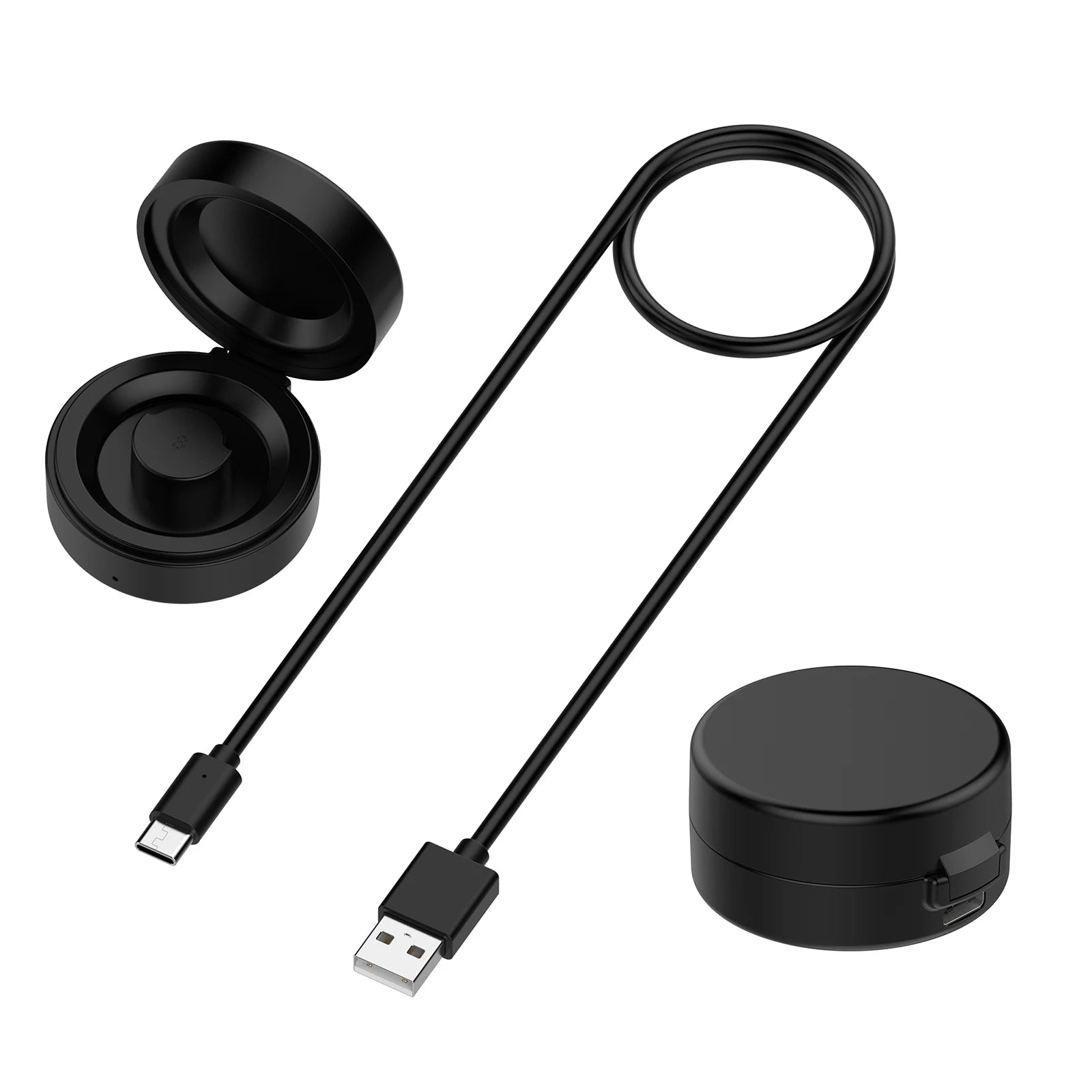 Travel Charger Dock Portable Compact Charging Box USB-C Cable