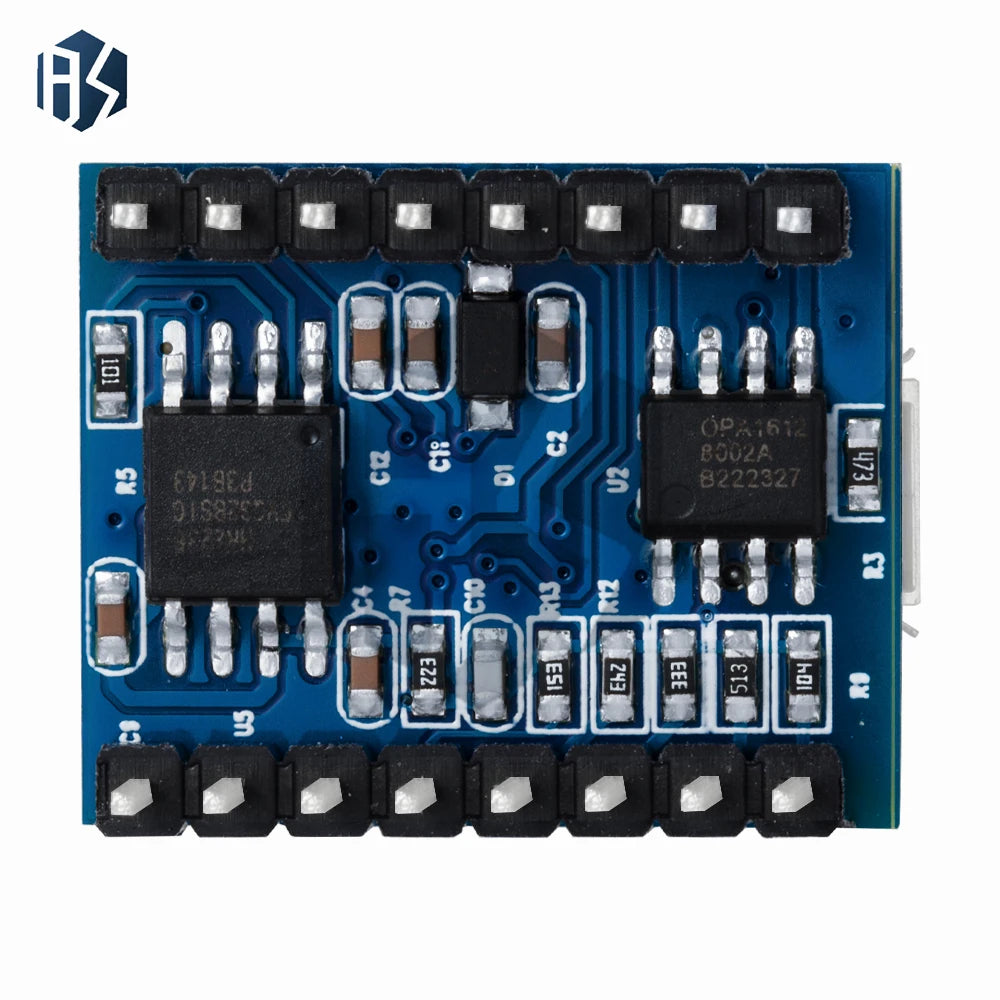 JQ6500 MP3 Audio Module 16MB USB Sound Board 5-Channel Playback Zpaxo