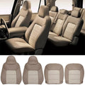 Ford Car Front Driver Passenger Bottom Lean Back Leather Seat Cover
