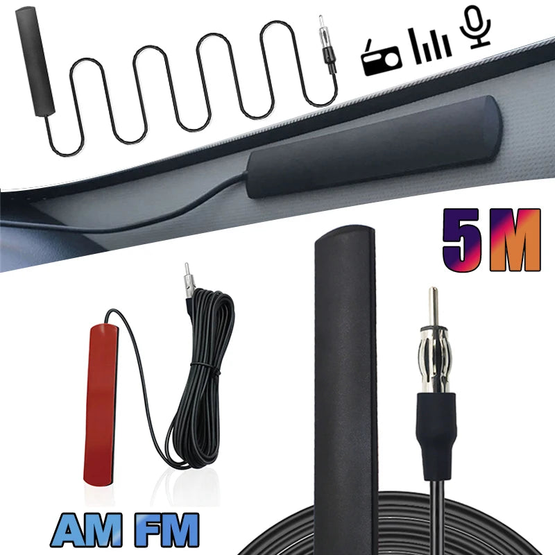 ANT-309 Universal Car FM/DAB Radio Antenna Signal Amplifier