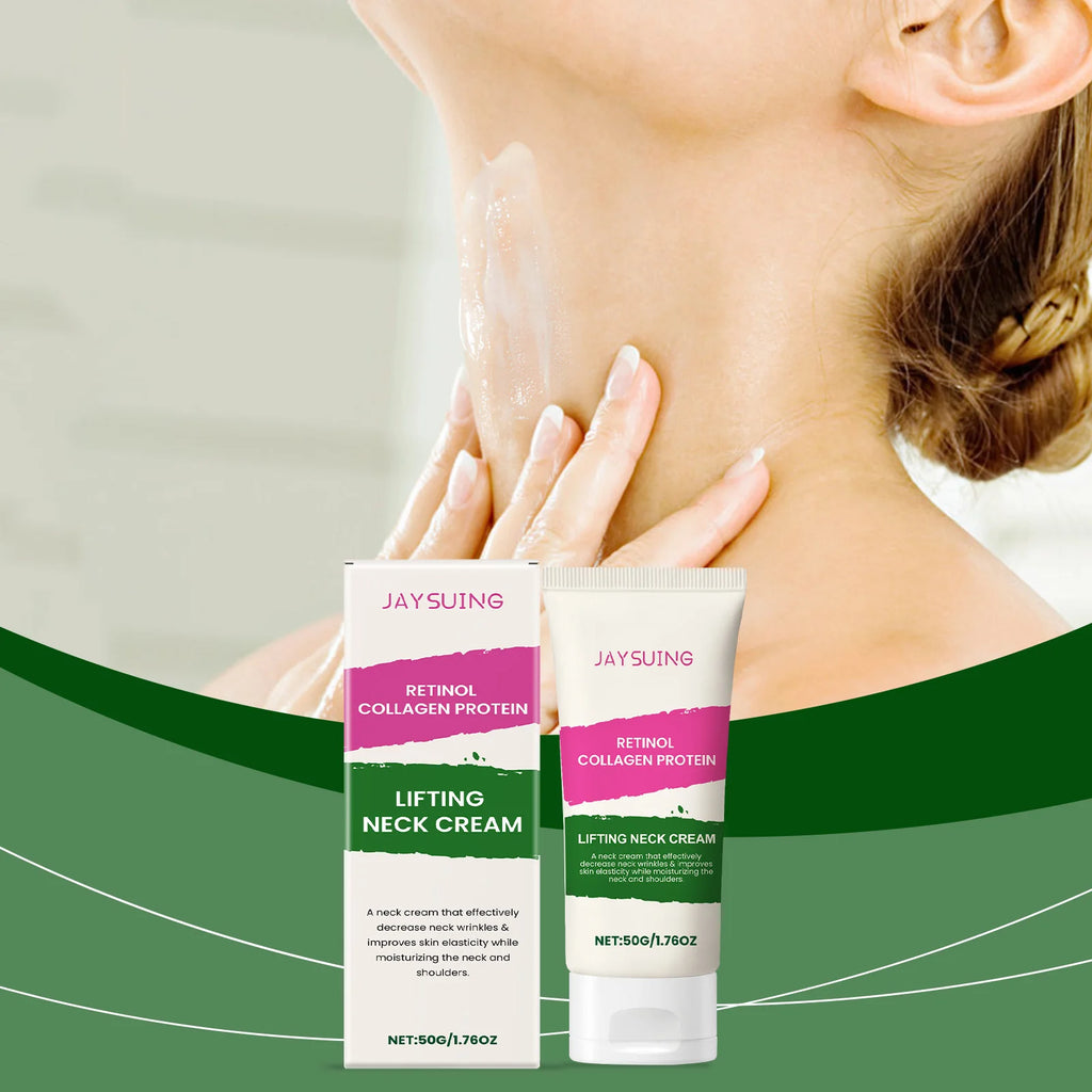 Jaysuing Collagen Neck Cream – Anti-Aging Firming & Wrinkle Cream Neck Firming Cream Zpaxo