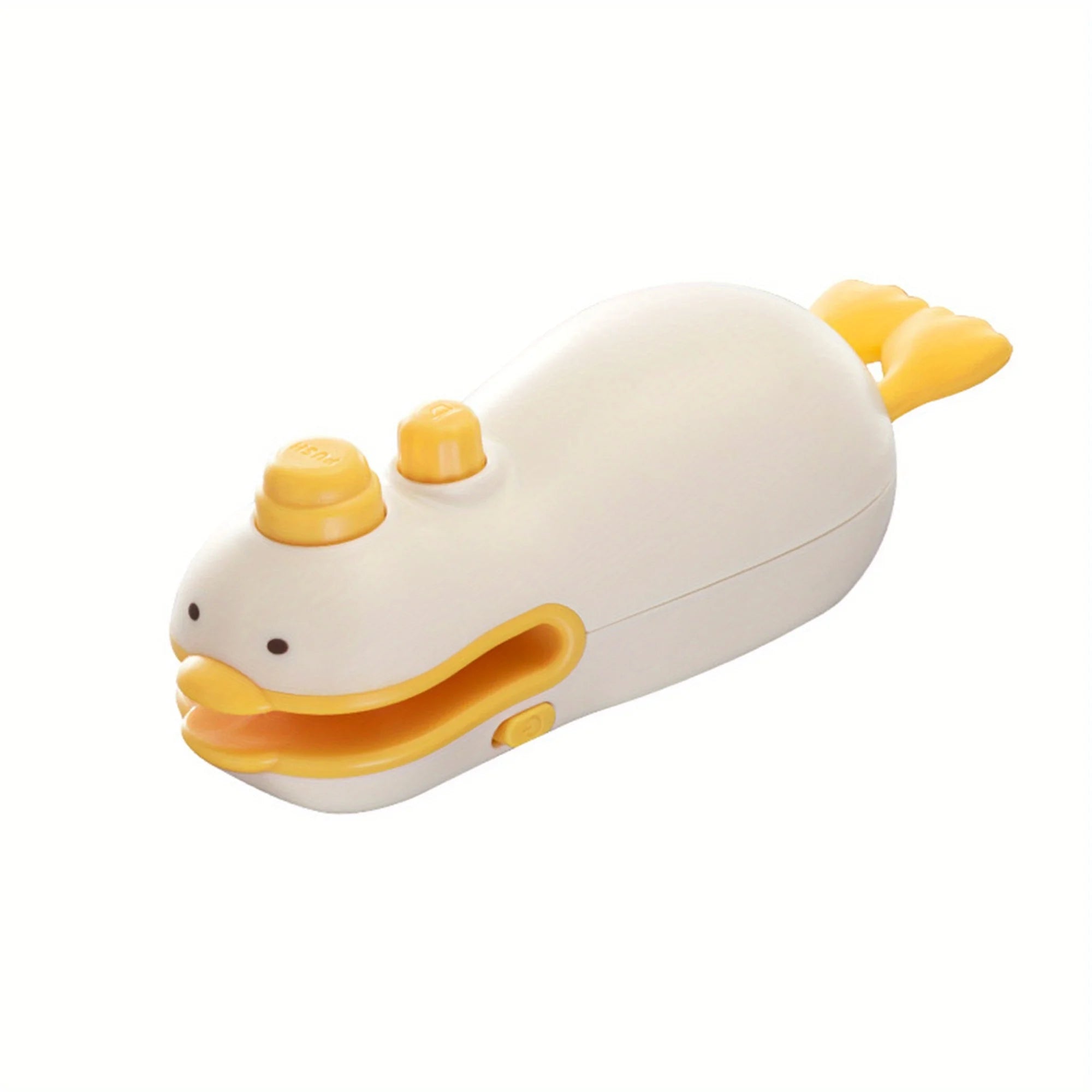 1 Mini Cute Duck Vacuum Rechargeable Bag Sealer Freshness Portable