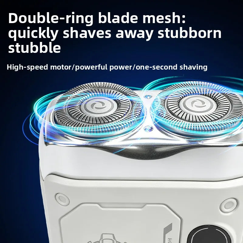 Sci Fi Mechanical Punk Mecha Shaver Electric Full Body Wash Men's
