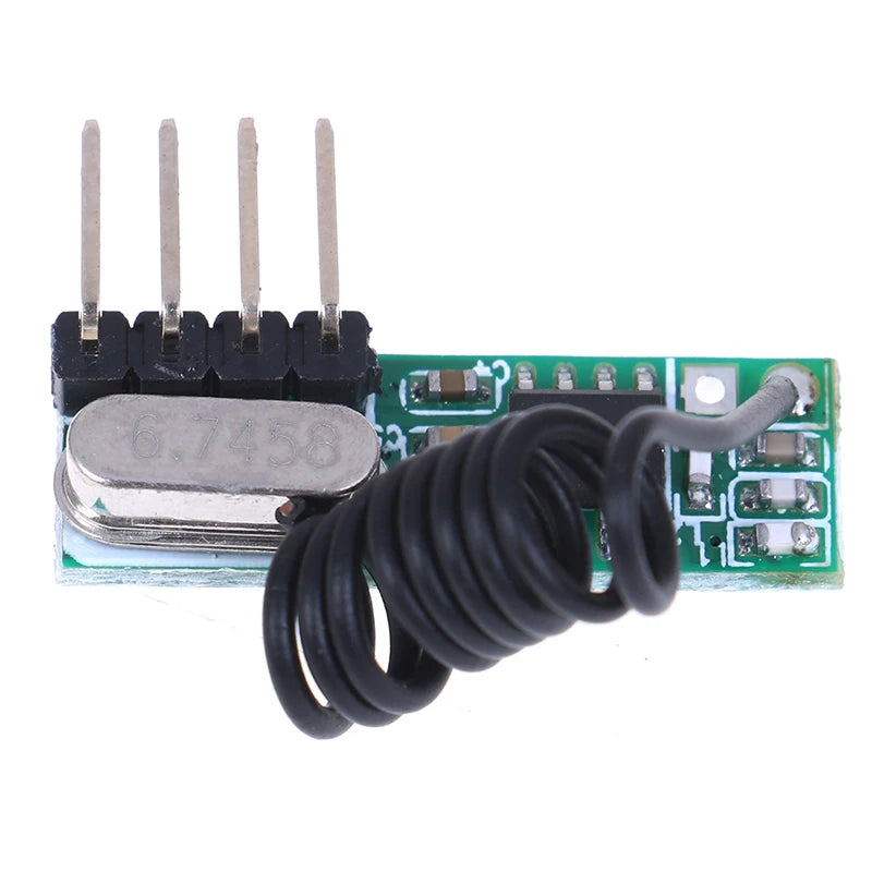 433MHz RF Relay Receiver – 1CH Wireless Remote Switch Module