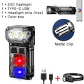 ESMARTER X52 Mini Keychain LED Flashlight & Headlamp 1200lm Keychain LED Flashlight Zpaxo X52