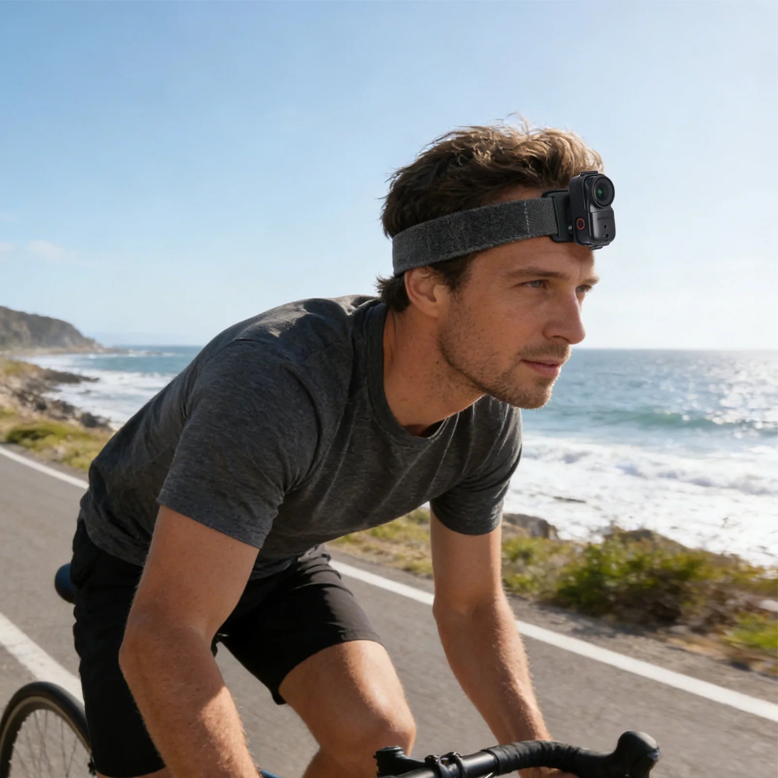 Elastic Retention Strap Osmo Nano Camera Adjustable Headband Mount