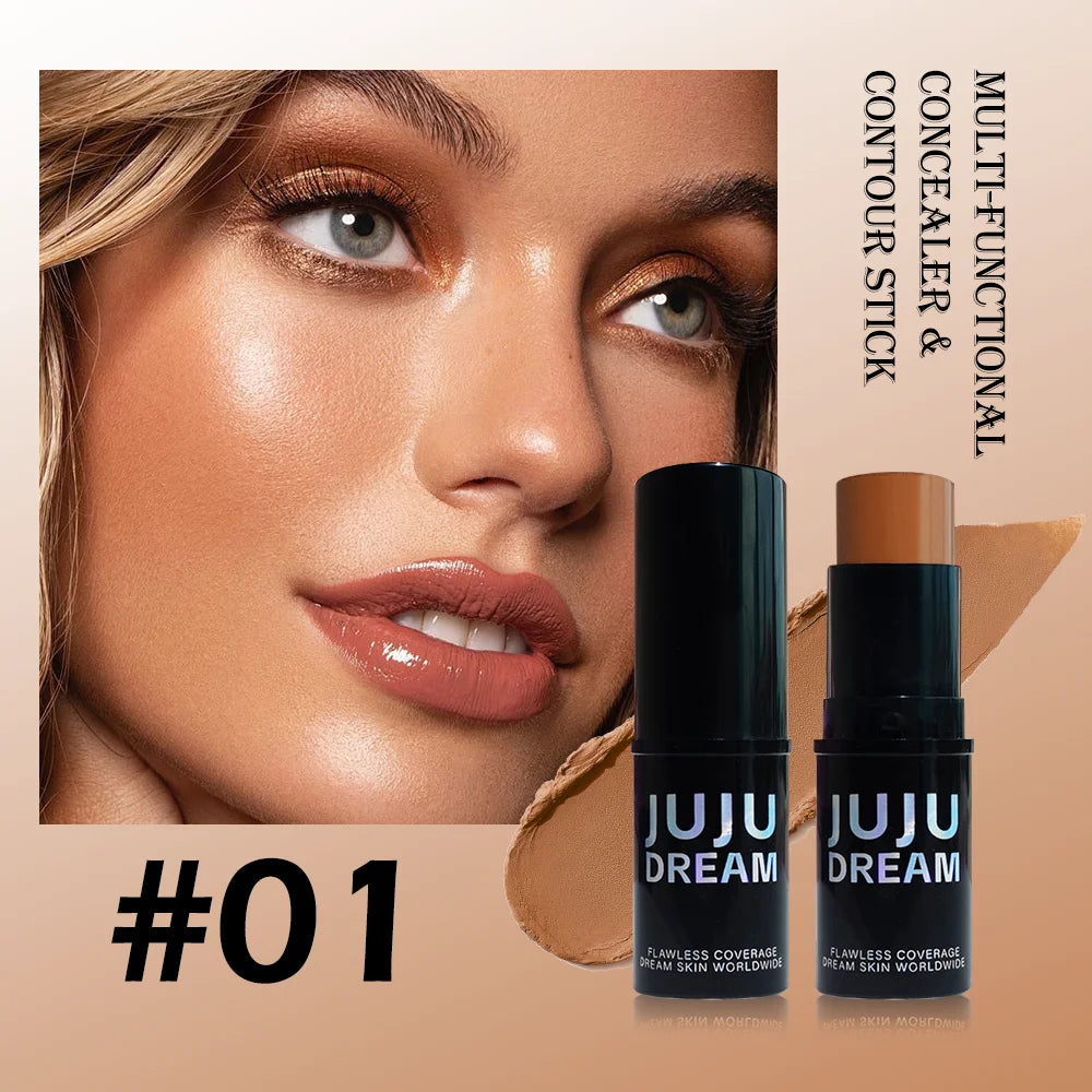 Facial contouring stick - waterproof makeup, contouring makeup, concealer stick, convenient cosmetics Zpaxo 01