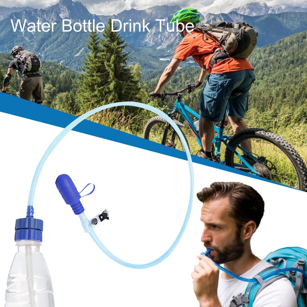 Water Bottle Drinking Tube Hydration System Backpack Hose Bladder