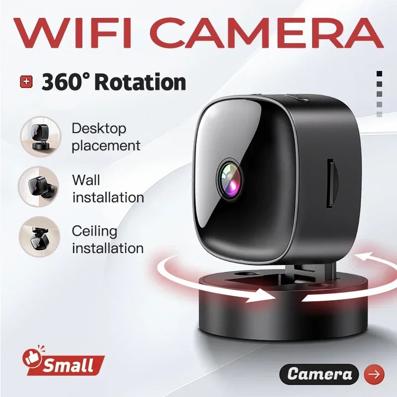 6K HD Mini Camera Wifi Wireless Security Protection Remote Monitor