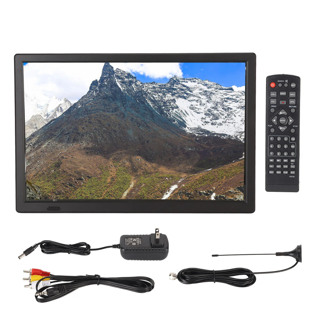 Portable LED TV 1080P ATSC Sensitivity Widescreen USB Digital Tuner