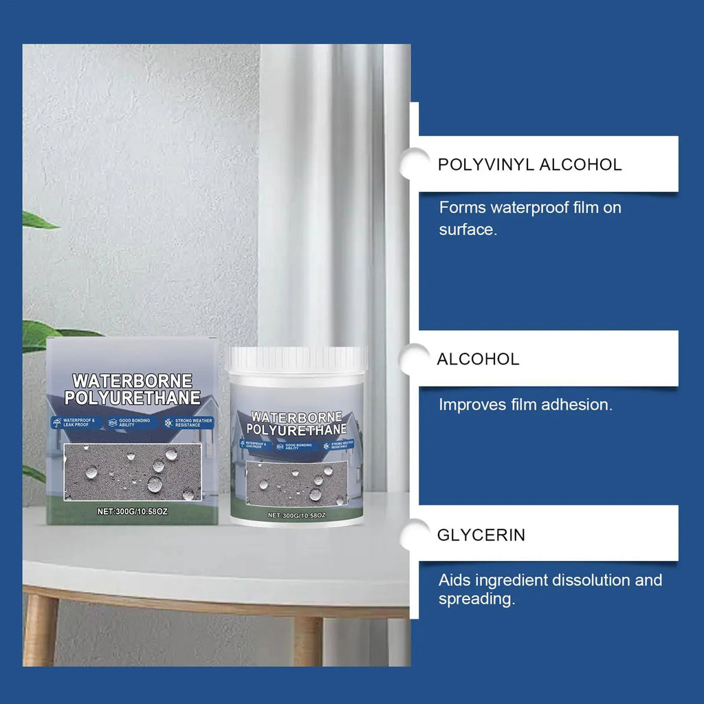 Waterproof Sealant Invisible Clear Glue Brush Roof Leak Repair
