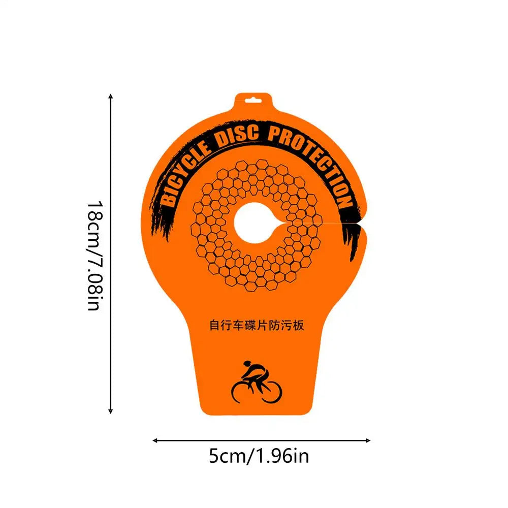 Bicycle Disc Brake Cover Anti Oil Splash Protector Guard Quick