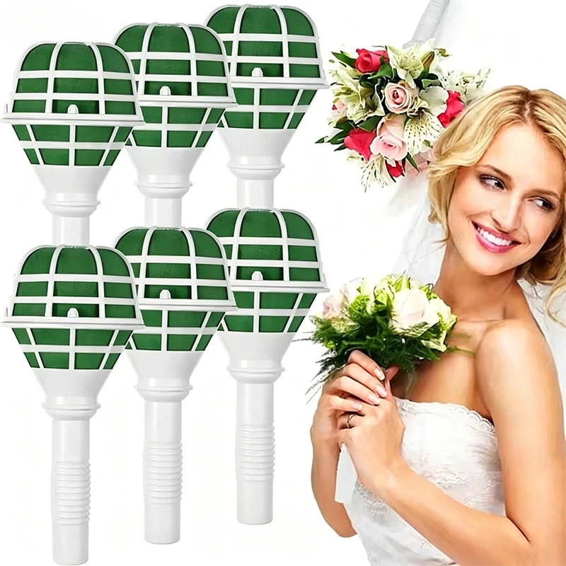 Wedding Bouquet Holder Bridal Holders Foam Handle Weddings Flower