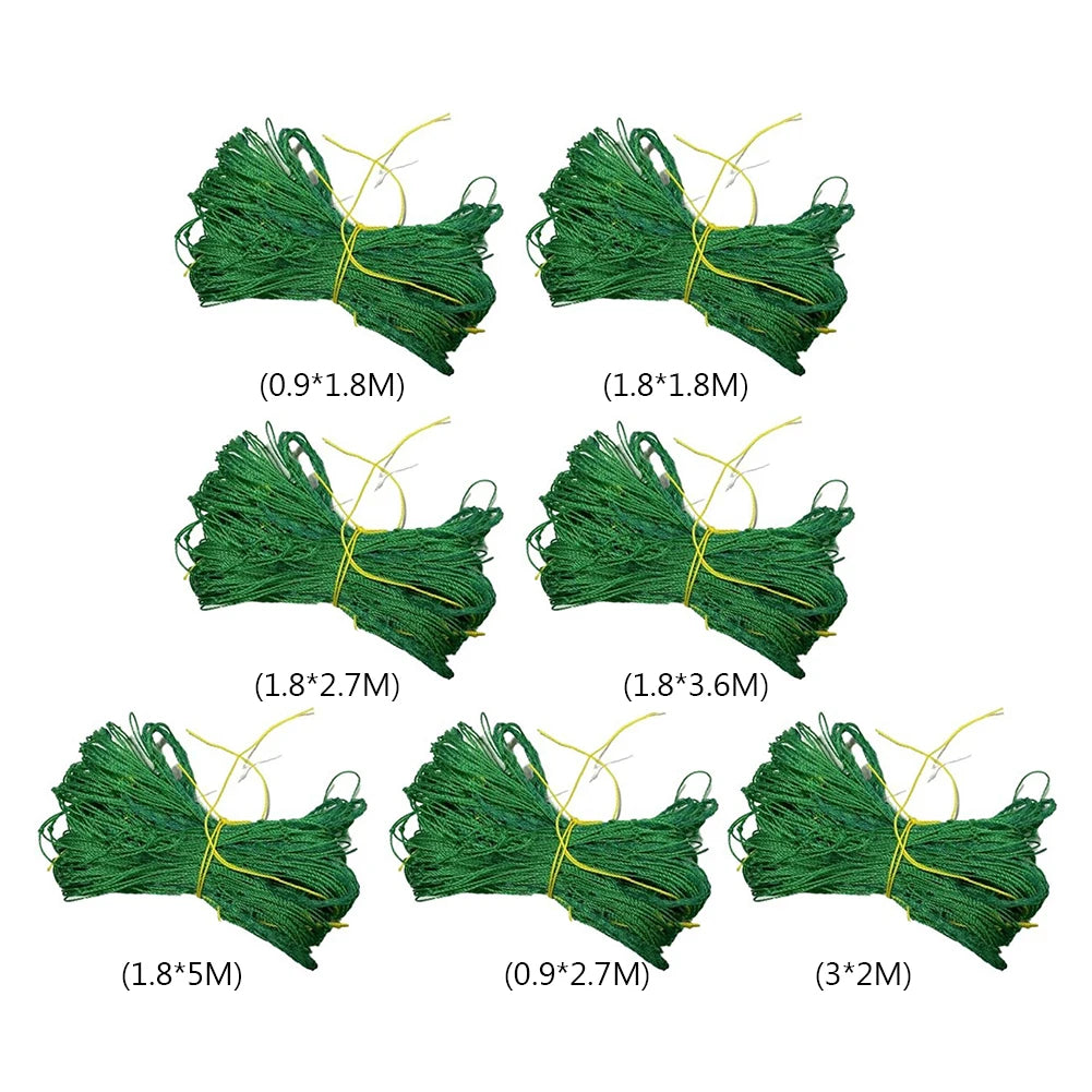 Multifunctional Climbing Rattan Net Green Gardening Lattice Net Wear-resistant Flower Vine Holder Mesh for Cucumbers Watermelons Zpaxo