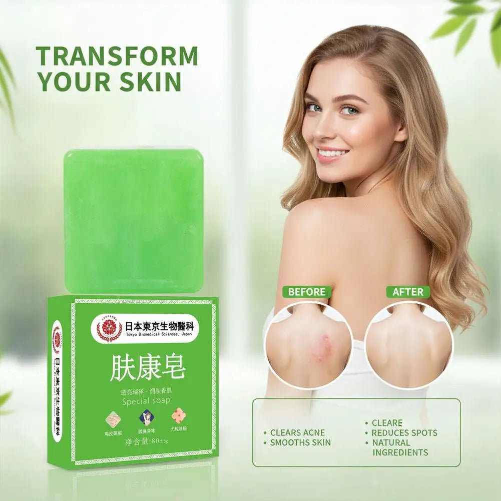 Body odor Cleansing Soap Bar Body Care Face Wash Exfoliating Shower and Facial Soap Deep Cleaning For Face Body Skin Care Zpaxo