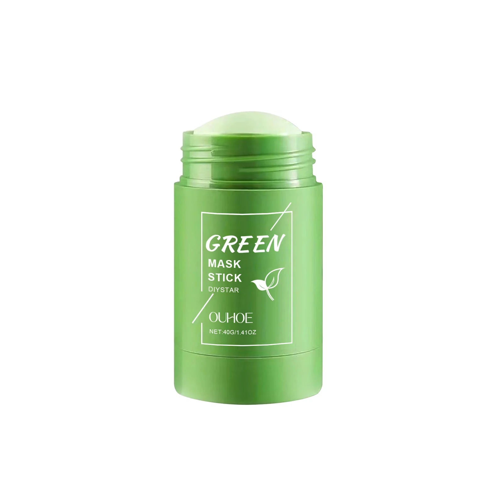 Eelhoe Green Tea Solid Mask Stick – Pore Cleanse & Blackheads Solid Face Mask Zpaxo 40g B