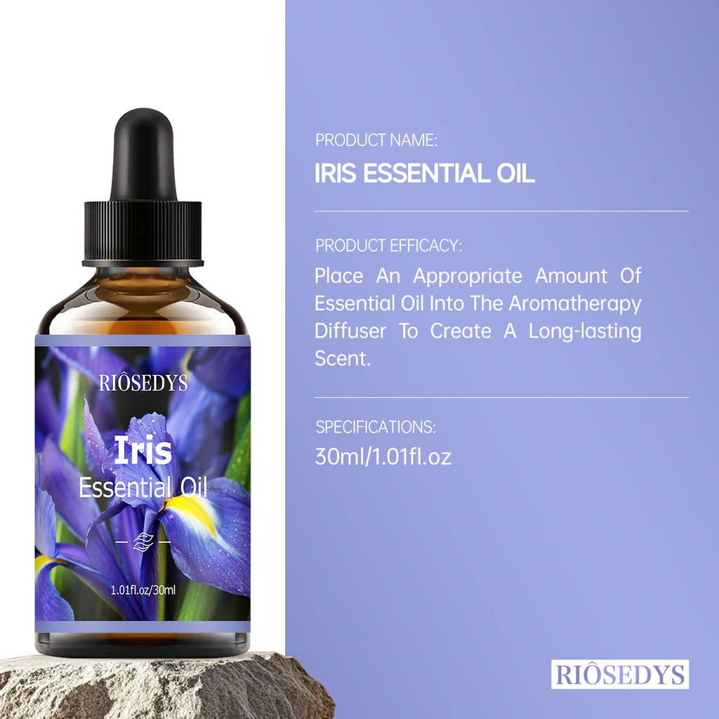 IRIS essential oil natural fragrance, is suitable for body massage treatments ,hair care anddiffuser Zpaxo