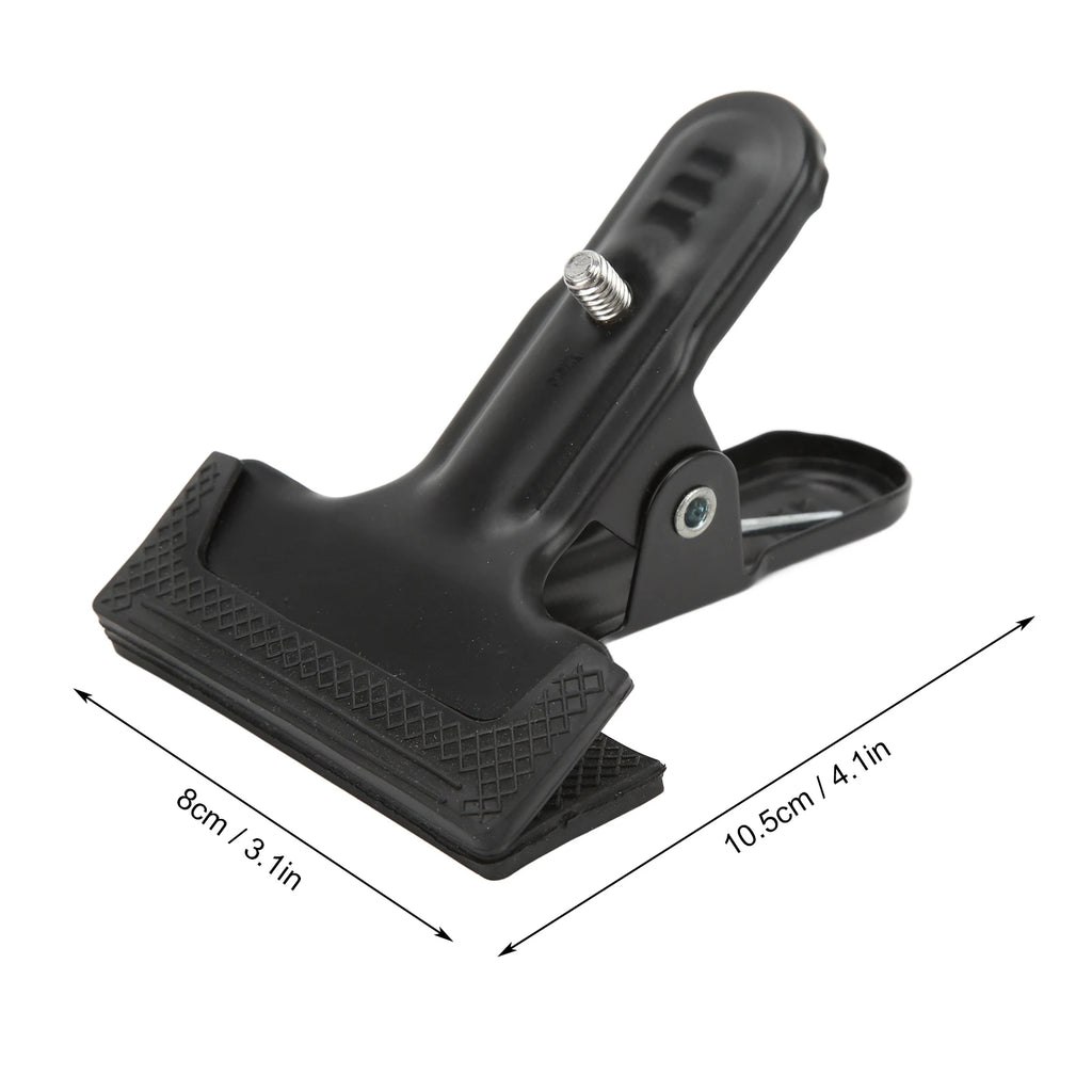 Background Cloth Clip 1 Screw Good Adhesion Rubber Coated Holder