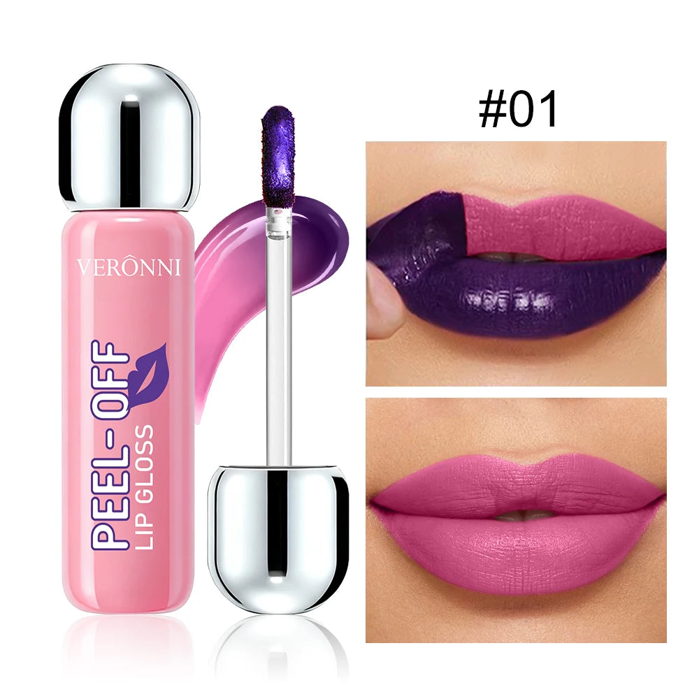 Long-lasting Peel-off Lip Gloss Waterproof Moisturizing Portable Zpaxo 01