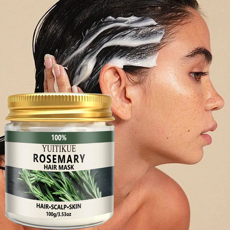 YUITIKUE Rosemary Hair Mask – Moisturize, Frizz Control & Elasticity Rosemary Hair Mask Zpaxo