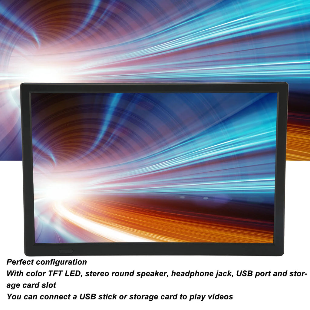 Portable LED TV 1080P ATSC Sensitivity Widescreen USB Digital Tuner