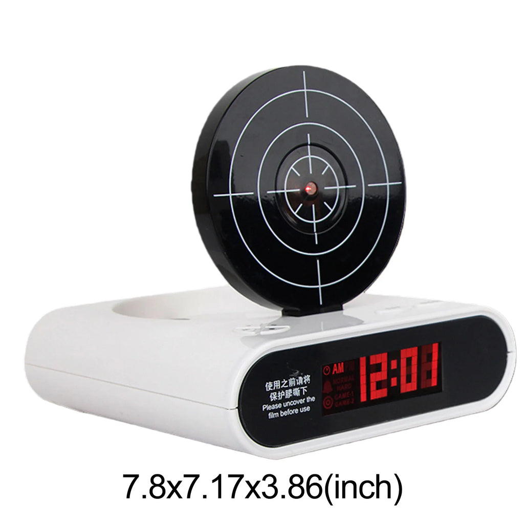 Creative Target Shooting Clocks Ringtones Customization Digital Alarm Zpaxo