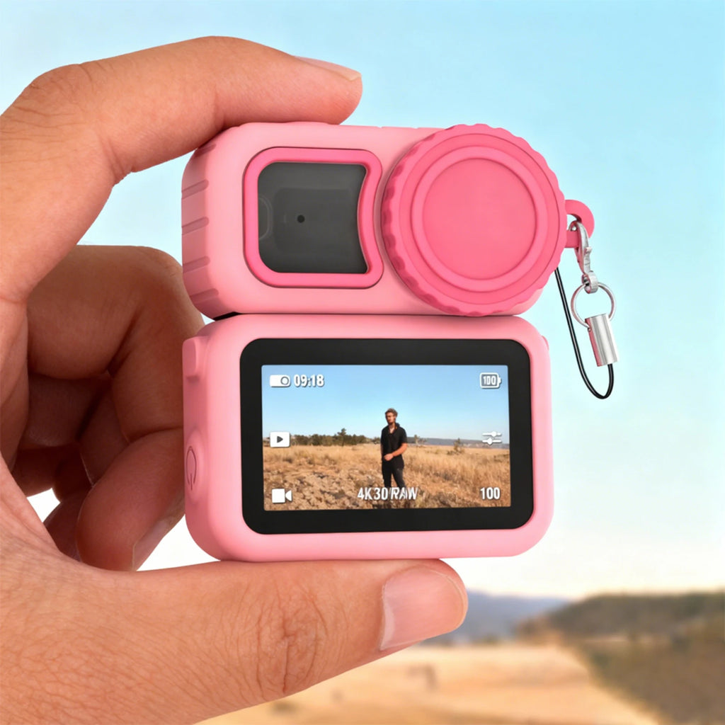 Camera Protection Shell with Lanyard Fall Resistant Protective Shell Cover Anti-Scratch for Osmo Nano Accessories Zpaxo