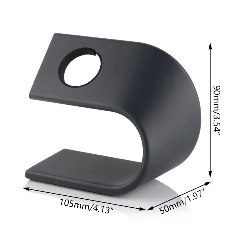 652F Portable Stand Base Charging Cable Base for iWatch-1 2 3 4 Smartwatch Charging Wire Protective Dock Zpaxo