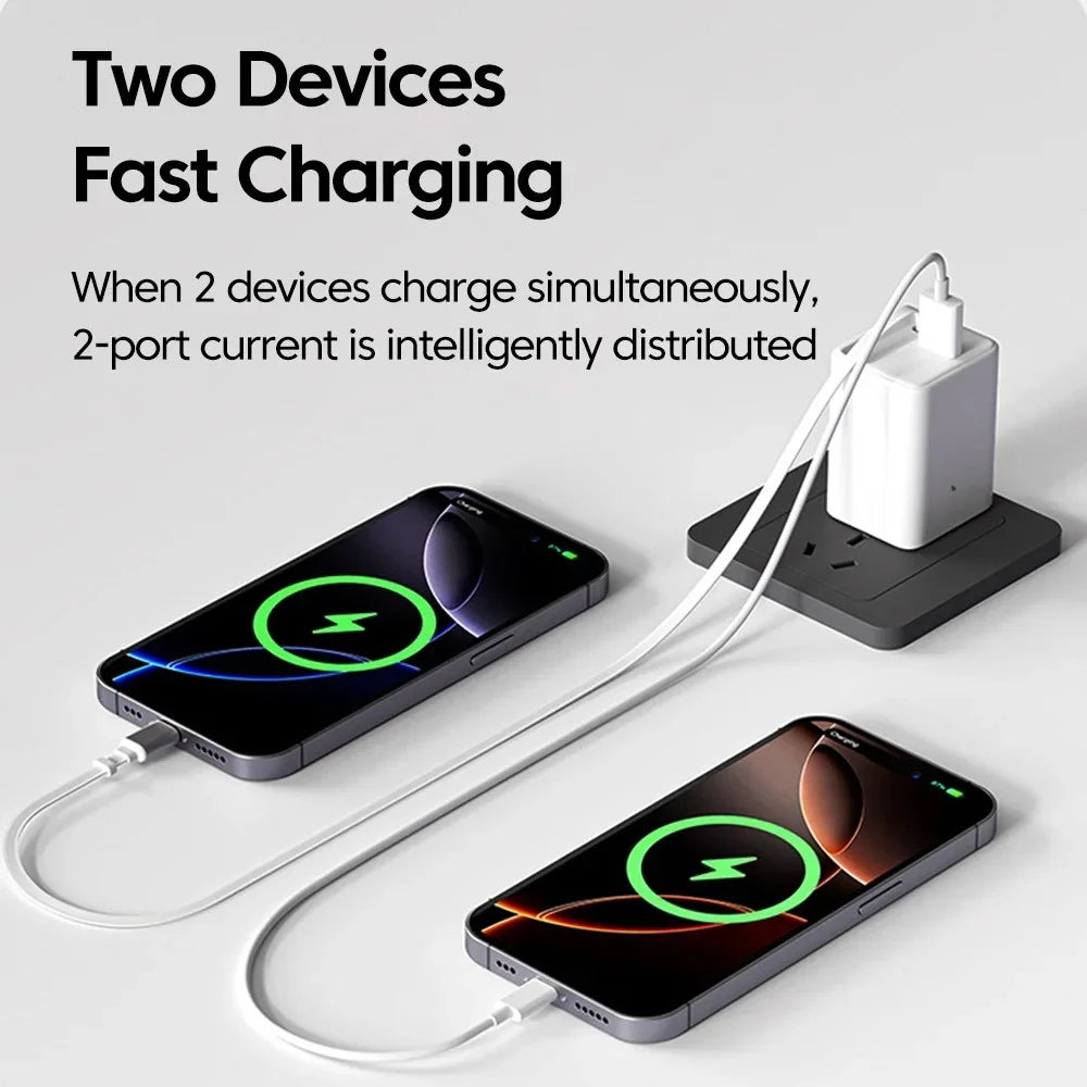 WALKESEN 80W GaN 3-in-1 Fast Charger with Retractable USB-C Cable GaN Fast Charger Zpaxo