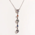 High-end Y-design Long Tassel Female Necklace Fashionable Zircon Zpaxo A6