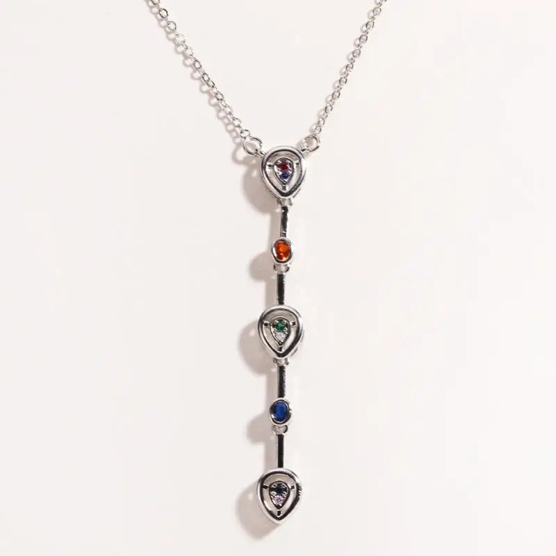High-end Y-design Long Tassel Female Necklace Fashionable Zircon Zpaxo A6
